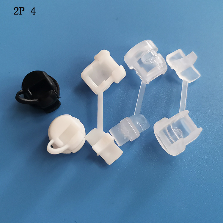 現(xiàn)貨2P-4透明線扣電源線出口處固定扣美規(guī)電源線扣